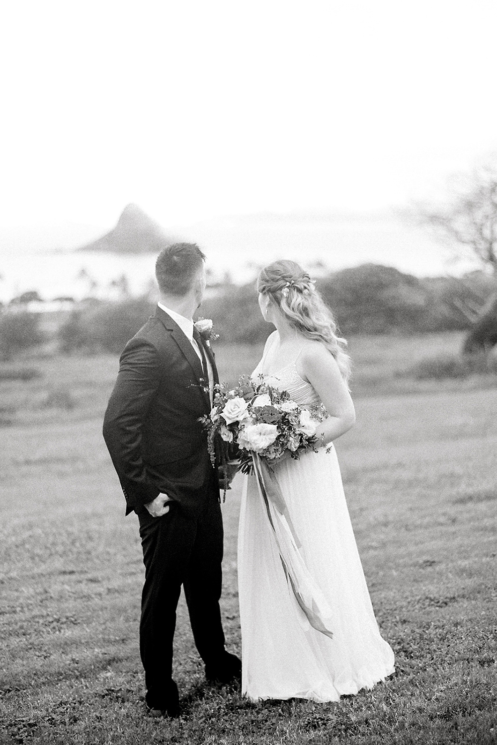 Our Oahu wedding at Paliku Gardens - Laura Watson Photography