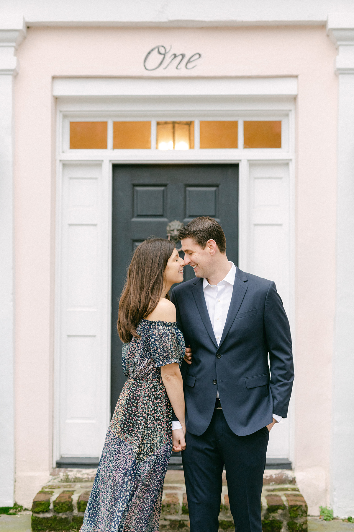 engagement photo at One Chalmers Street