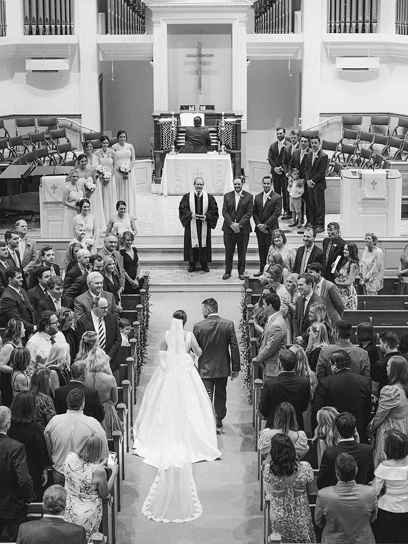 Auburn United Methodist Church Wedding Ceremony