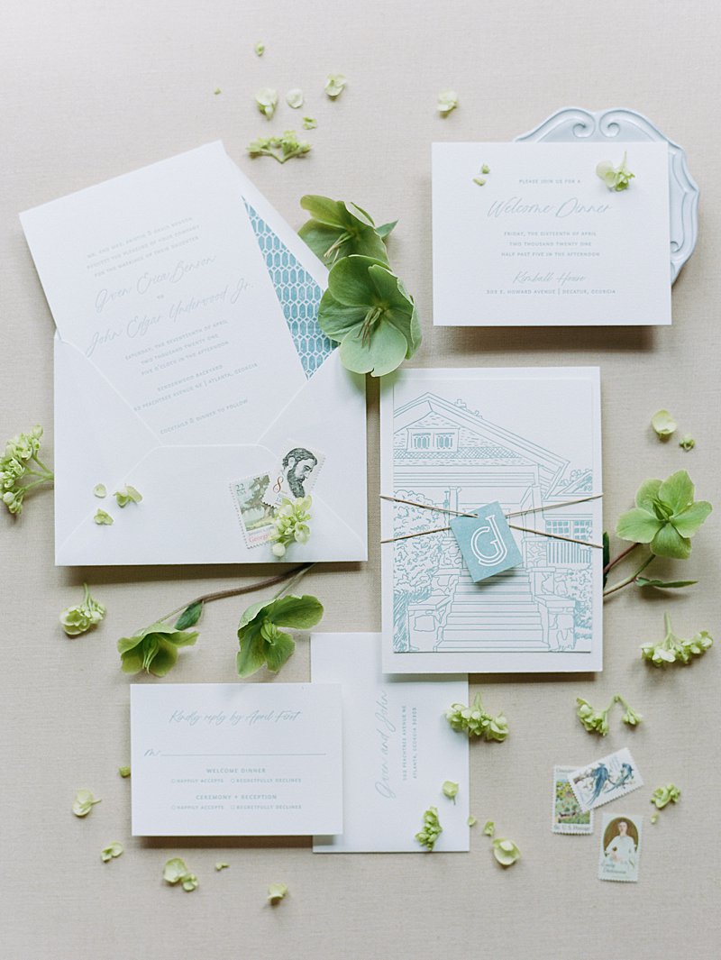 Wedding Stationery from The Impressionist ATL
