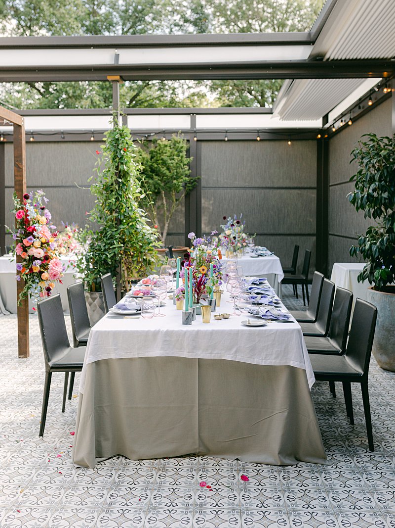 intimate wedding dinner at Sotto Sotto