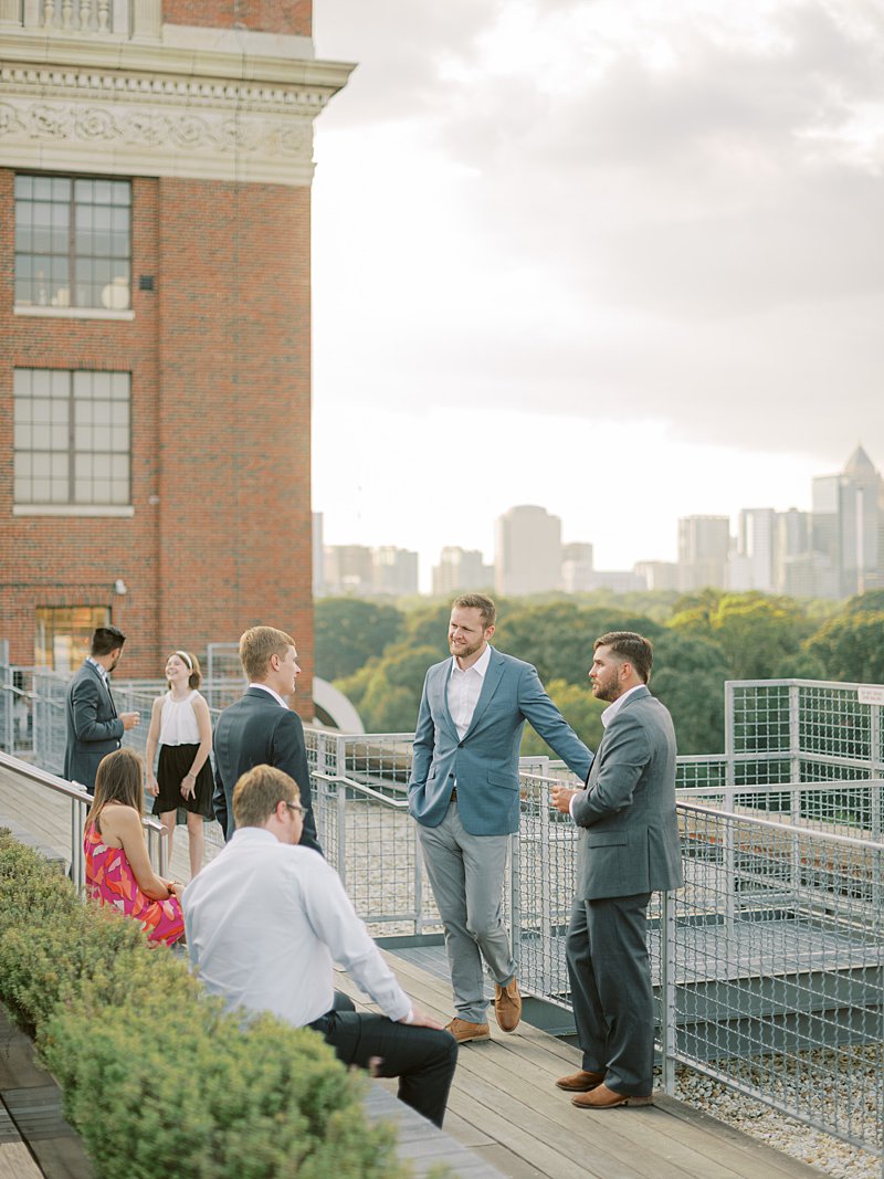 Ponce City Market Rooftop Wedding