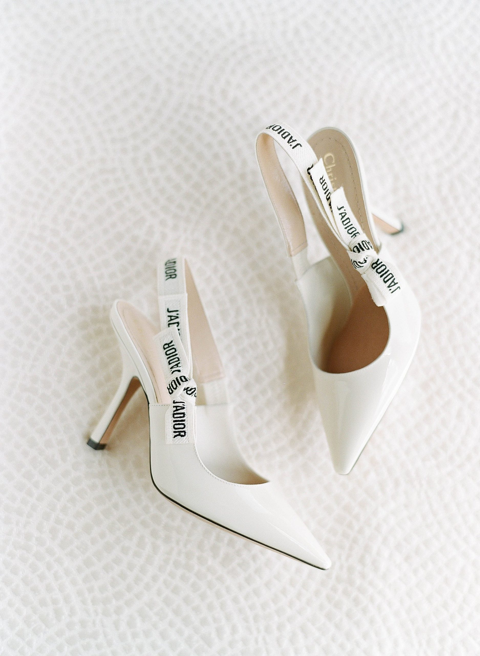 Bridal Shoe Detail Shot