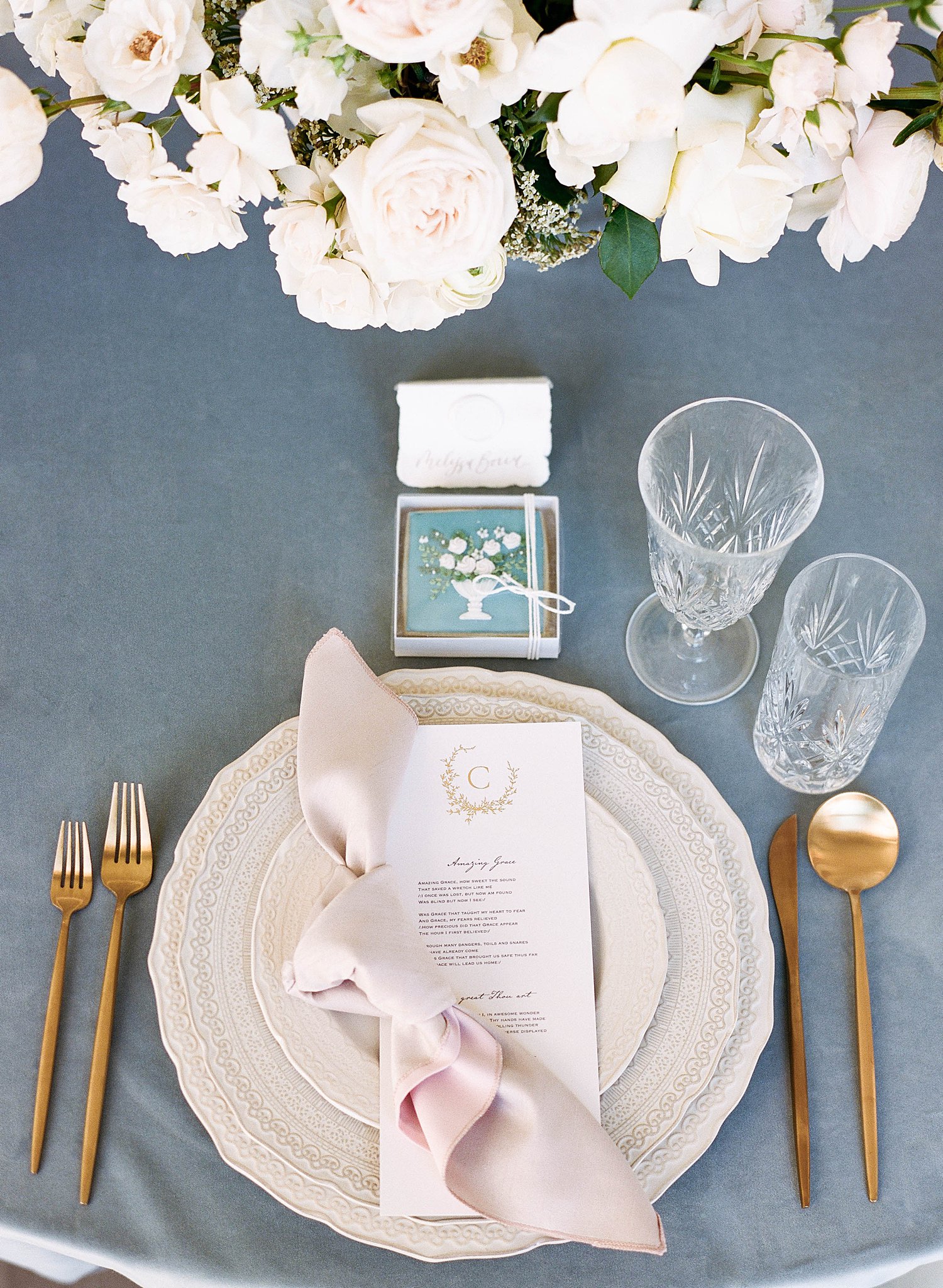 Engagement Party Place Setting