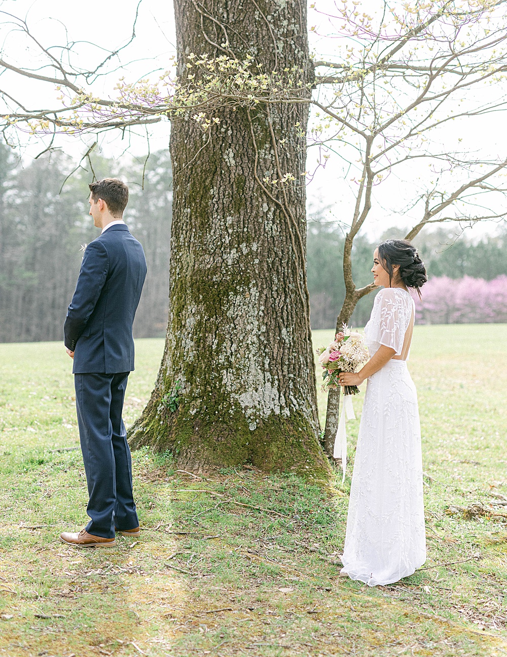 First Look at a Kennesaw State Park Elopement by Laura Watson Photography