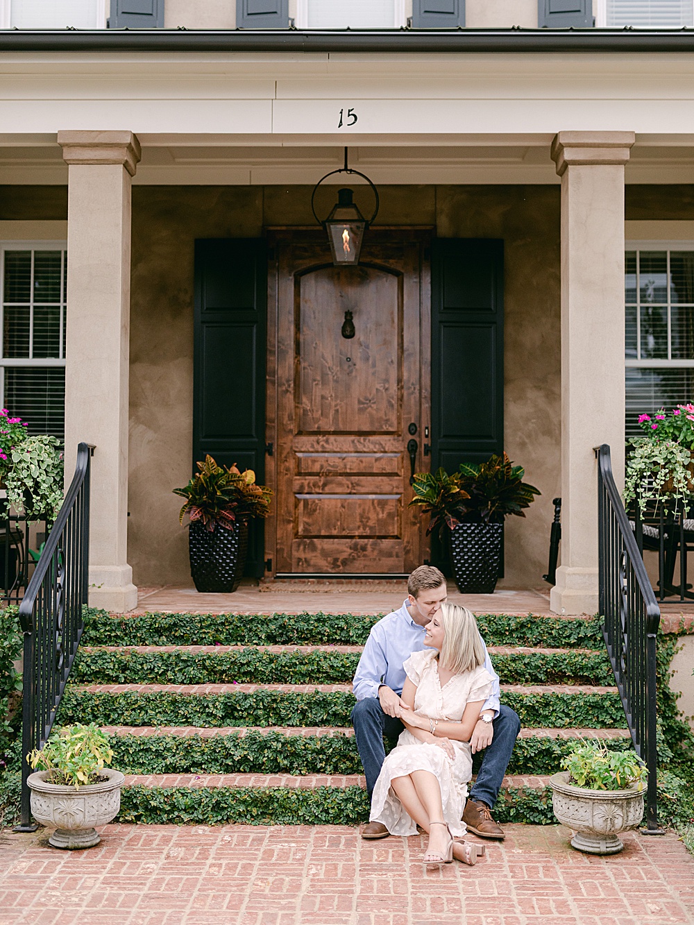 Engagement portraits in North Augusta